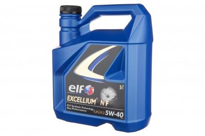 Моторное масло Elf Excellium NF 5w40, 5л